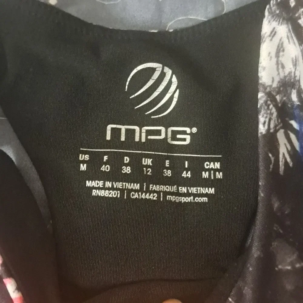 MPG sports bra size medium